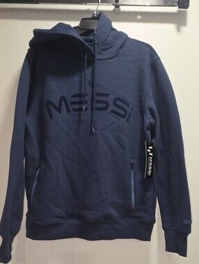 MESSI Men’s Navy Pullover Hoodie